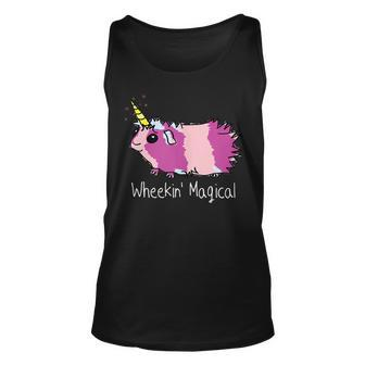 Guinea Pig Unicorn Wheekin Magical Cute Guineacorn For Pig Lovers Tank Top | Mazezy