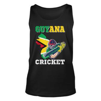 Guyana Cricket Player Flag Jersey Guyana Sports Tank Top - Monsterry AU