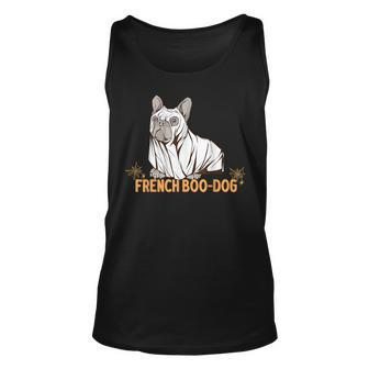 Halloween French Bulldog Dog Frenchie Spooky Ghost Tank Top - Monsterry UK