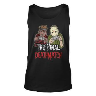 Halloween Gamer Deathmatch Scary Horror Gaming Halloween Tank Top | Mazezy