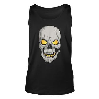 Halloween Jack O Lantern Scary Skull Skull Lover Halloween Tank Top | Mazezy