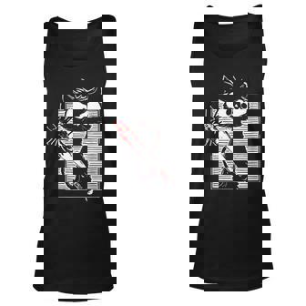 Halloween Retro Cat Cats Vintage Vintage Halloween Tank Top | Mazezy