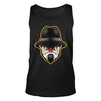 Halloween Scary Clown Cholo Gangster Unisex Tank Top | Mazezy