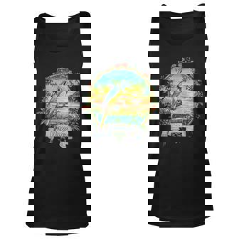 Hanalei Kauai Vintage Sunset Parrot Vacation Gift For Women Unisex Tank Top - Thegiftio