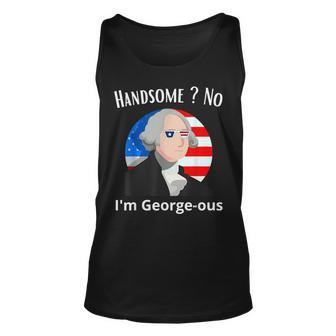 Handsome No Im Georgeous Washington 4Th Of July 1776 1776 Tank Top | Mazezy