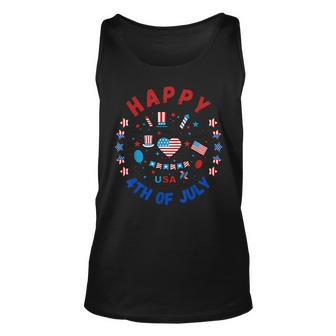 Happy 4Th Of July 2023 Usa Flag Happy Independence Day 2023 Usa Tank Top | Mazezy