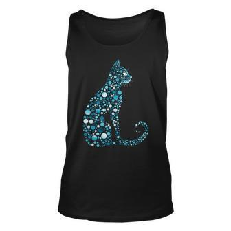 Happy Dot Day Cute Cat Tank Top - Monsterry CA