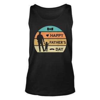 Happy Fathers Day 2023 Dad Grandpa Unisex Tank Top | Mazezy