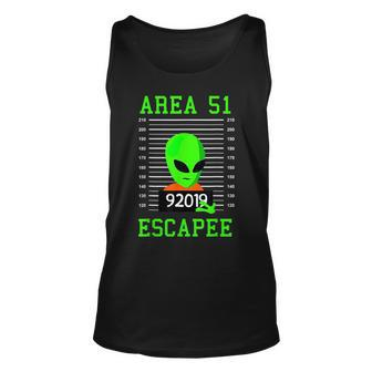 Happy Halloween Alien Escape Area 51 Vintage Alien Costume Halloween Tank Top | Mazezy