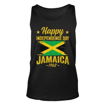 Happy Independence Day Jamaica 1962 Proud Jamaican Unisex Tank Top | Mazezy