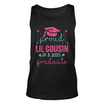 Happy Last Day Of School Proud Lil Cousin Of A 2023 Graduate Tank Top | Mazezy