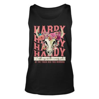 Hardy I Woke Up On The Wrong Side Of The Truck Bed Tank Top - Monsterry