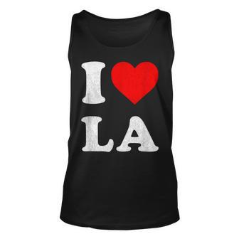 I Heart La Souvenir I Love Los Angeles Tank Top - Monsterry CA