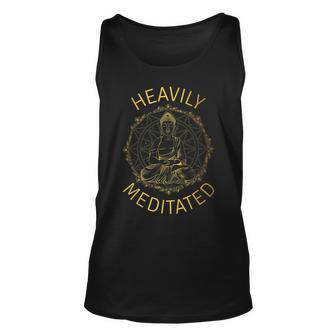 Heavily Meditated Yoga Meditation Spiritual Warrior Buddhist Tank Top | Mazezy