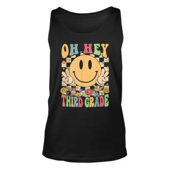 Hello Third Grade Teachers Students 3Rd Grade Back To School Unisex Tank Top - Seseable