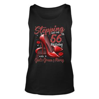 High Heels Stepping Into My 56Th Birthday 56 And Fabulous Unisex Tank Top - Seseable