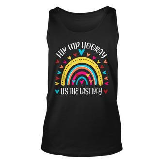Hip Hip Hooray Its The Last Day Unisex Tank Top | Mazezy