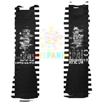 Hispanic Heritage Month Kids Hand Flag Root Latino Unisex Tank Top | Mazezy