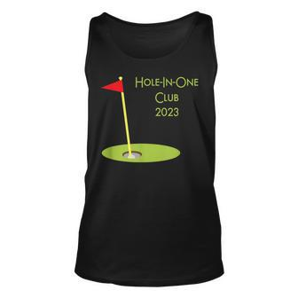 Hole In One Club 2023 Golfing For Golfer Golf Player Tank Top | Mazezy
