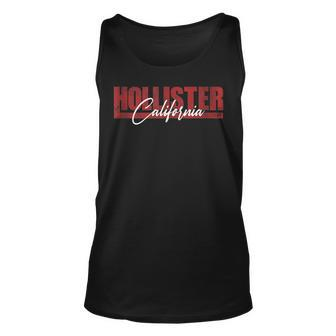 Hollister California Ca Vintage State Athletic Sports California And Merchandise Tank Top | Mazezy