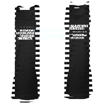 Homosexual Tendencies Funny Gay Pride Lesbian Lgbt Unisex Tank Top | Mazezy