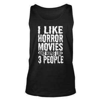 Horror Movies Introvert Horror Movie Fans Movies Tank Top | Mazezy
