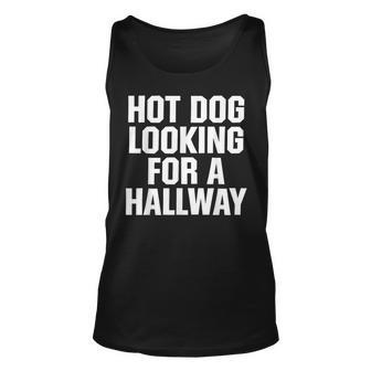Hot Dog Looking For A Hallway Fast Food Tank Top - Monsterry DE