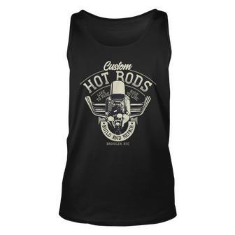 Hot Rod Vintage Old Classic Race Car Unisex Tank Top | Mazezy