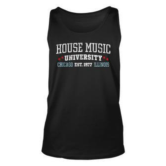House Music - Chicago House Music Dj Edm Unisex Tank Top - Seseable