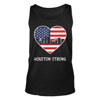 Houston Strong Texas Pride Usa Support T Unisex Tank Top | Mazezy