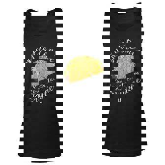 Humor My Existence Is A Threat To Tacos Everywhere Tacos Tank Top | Mazezy