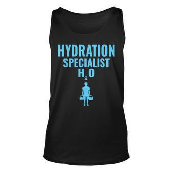 Hydration Specialist Team Manager Football Hydrated Waterboy Tank Top - Monsterry