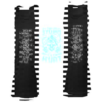 I Can Fix Stupid But Its Gonna Hurt Skull Unisex Tank Top | Mazezy