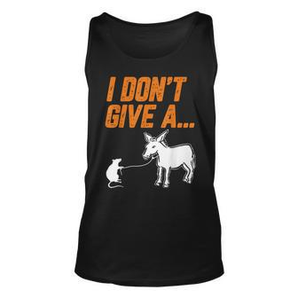 I Dont Give A Rats Ass Unisex Tank Top | Mazezy