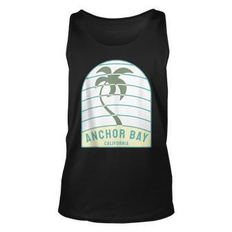 I Love Anchor Bay Beach California Palm Tree Ca Unisex Tank Top | Mazezy