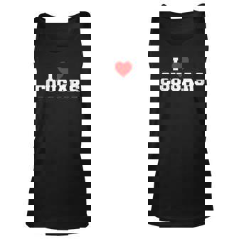 I Love Cougars Funny Fraternity College Party Greek Frat Unisex Tank Top | Mazezy