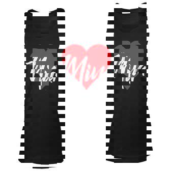 I Love Mina First Name I Heart Named Unisex Tank Top | Mazezy
