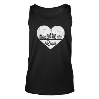 I Love Rome - Rome Gift For Rome Travel Unisex Tank Top | Mazezy