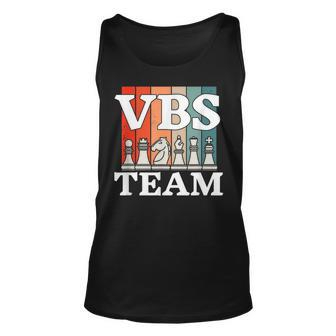 I Love Vbs 2023 Chess Game Vacation Bible School Knight Unisex Tank Top - Seseable