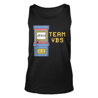 I Love Vbs 2023 Video Game Vacation Bible School Retro Unisex Tank Top - Seseable