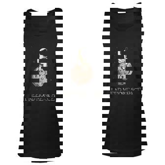 I Need More Space Lonely Astronaut On Moon Gift For Women Unisex Tank Top - Thegiftio UK