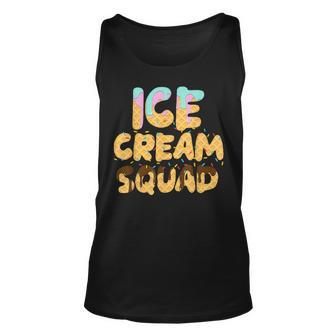 Ice Cream Squad - Ice Cream Sprinkle Unisex Tank Top - Monsterry CA