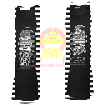 If Tata Cant Fix It No One Can Mexican Grandpa Fathers Day Unisex Tank Top | Mazezy