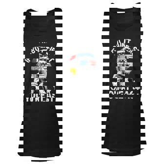 If You Aint First Youre Last 4Th Of July George Washington Unisex Tank Top | Mazezy