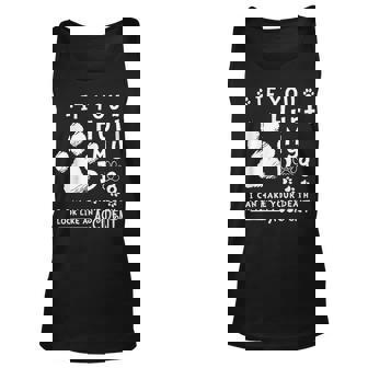 If You Hurt My Dog I Can Make Your Death Look Like Accident Unisex Tank Top | Mazezy