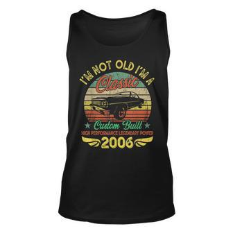 Im A Classic Born 2006 14Th Birthday Muscle Car Lover Unisex Tank Top | Mazezy