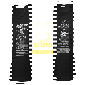 Im A Wrestler I Can Fix Stupid But Its Gonna Hurt Unisex Tank Top | Mazezy