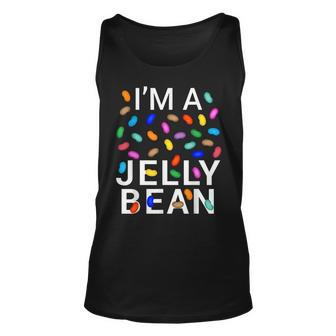 Im Jelly Bean Halloween Candy Costume Gift For Women Unisex Tank Top - Thegiftio UK