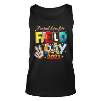 Im Just Here For Field Day Last Day School Unisex Tank Top | Mazezy DE