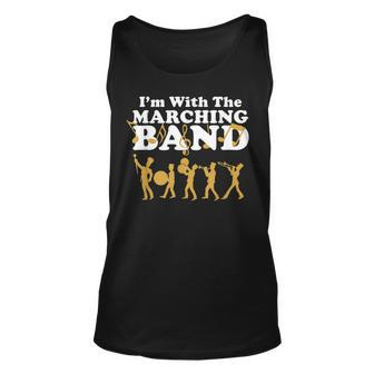 I'm With The Marching Band Musician Parade Tank Top | Mazezy DE